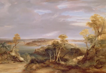 Sydney und Botany Bay von der Nordküste, 1840
